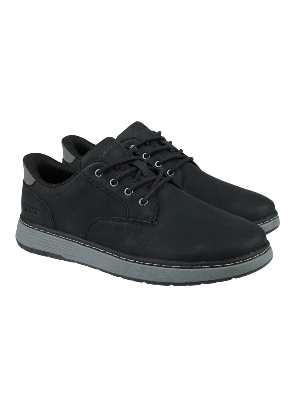 Skechers Men’s Blacks Swift Fit Hands Free Sneakers Shoes Comfy